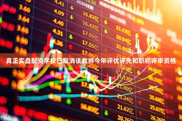 真正实盘配资学校已取消该教师今年评优评先和职称评审资格
