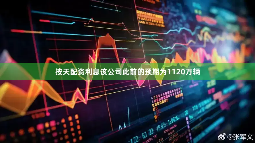 按天配资利息该公司此前的预期为1120万辆