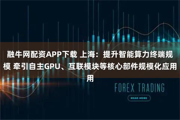 融牛网配资APP下载 上海：提升智能算力终端规模 牵引自主GPU、互联模块等核心部件规模化应用